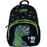 1. AstraBag Plecak Wycieczkowy AK300 T-Rex Neon 502023096