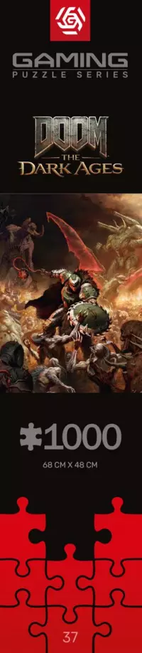6. Good Loot Gaming Puzzle: Doom The Dark Ages Slayer's Rage (1000 elementów)