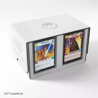 11. Gamegenic: Star Wars Unlimited - Double Deck Pod - Pudełko na Karty - White/Black