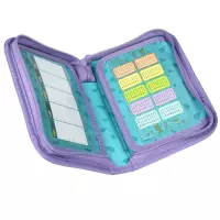 3. Coolpack Clipper Piórnik Dwuklapkowy Bez Wyposażenia Stitch Pastel F076885