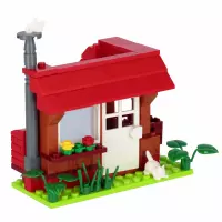 11.  Mega Creative Alleblox Klocki Konstrukcyjne 91 elementów Girl Dom 547908