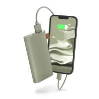 3. Fresh 'n Rebel Powerbank 6000 mAh USB-C Dried Green