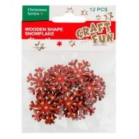 1. Craft With Fun Ozdoba Dekoracyjna Śnieżynka Zawieszka Płatek Śniegu 438598
