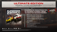 1. Grid Ultimate Edition PL (Xbox One)