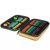 3. CoolPack Jumper 2 Piórnik Dwukomorowy Z Wyposażeniem Toucans F066662