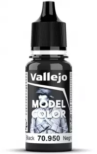 1. Vallejo: 70.950 - Model Color - Black (18 ml)