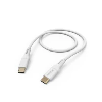 1. Hama Kabel Ładujący DATA "FLEXIBLE", USB-C - USB-C 1,5m Silikon Biały