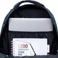 4. AstraBag Plecak Szkolny AB300 Neon UFO 502025013