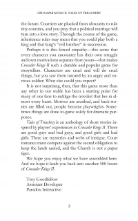 3. Crusader Kings II: Ebook: Tales of Treachery (DLC) (PC) (klucz STEAM)