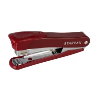 1. Starpak Zszywacz Biurowy Metalowy Bordowy 465147