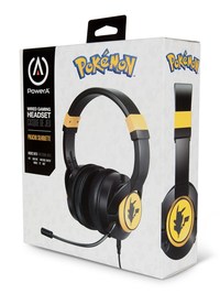 1. PowerA PS4/XO/SWITCH/PC/MOBILE Słuchawki Przewodowe Pokemon Pikachu Silhouette