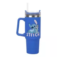 2. Kubek Podróżny ze Słomką Disney Stitch - 900 ml