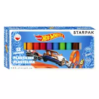 1. Starpak Plastelina 12 kolorów Hot Wheels 337501