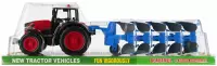 8. Mega Creative Traktor + Maszyna Rolnicza Pług 545182