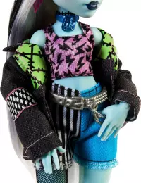 5. Mattel Monster High Lalka Frankie Stein +Zwierzątko Piesek Watzie HXH73