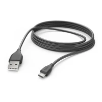 1. Hama Kabel Ładujący/Data Micro USB 3m Czarny