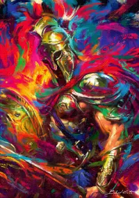 4. Good Loot Imagination Puzzle: Blend Cota The Illyrian Warrior / Iliryjski Wojownik (1000 elementów)