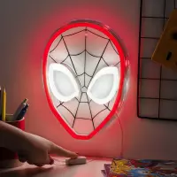 4. Lampka Neonowa Ścienna Marvel Spier-man
