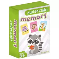 1. Kangur Gra Memory Zwierzaki Mini