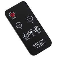 5. Adler Termowentylator Kolumnowy Ceramiczny LCD z Pilotem + Timer AD 7731