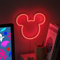 4. Lampka Neonowa Ścienna Disney Myszka Miki
