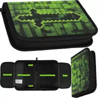 1. Starpak Piórnik Dwuklapkowy Bez Wyposażenia Pixel 550996