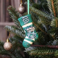 5. Harry Potter Skarpeta Slytherin - Ozdoba Wisząca 9,5 cm