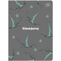 2. Interdruk Zeszyt A5 16 kartek Cienka Kolorowa Linia UV Dinozaurus 326713