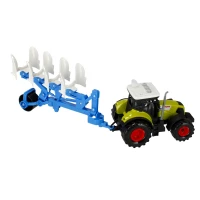 10. Mega Creative Farma Traktor z Pługiem 487478