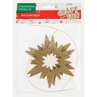 1. Craft With Fun Ozdoba Dekoracyjna Gwiazdka Świąteczna Do Nawlekania 438617