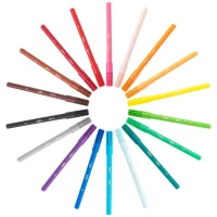 2. Bic Kids Flamastry Spieralne Visa 24 Sztuki 8970981