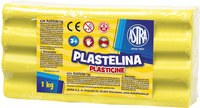 1. Astra Plastelina 1kg Cytrynowa 303111004