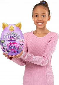 4. Cobi Rainbocorns Puppycorn Jajko Niespodzianka Pluszowy Złoty Kotek ET09279