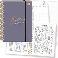 5. Interdruk Planer Kreatywny Bullett Journal Plum 315229