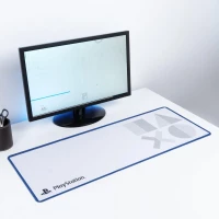 2. Mata na Biurko Podkładka pod Myszkę - Playstation PS5 "ikony" (80 x 30 cm)