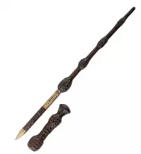 4. Harry Potter Długopis Różdżka + Stojak z Zakładką 3D - Albus Dumbledore