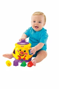 6. Mattel Fisher Price Garnuszek na Klocuszek K0428