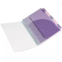 3. Coolpack Kołozeszyt Stitch Pastel B5 100 Kartek Kratka wzór 2 74982PTR
