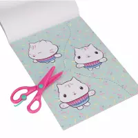 3. Zestaw kreatywny do nauki wycinania A4 Koci Domek Gabi 552507