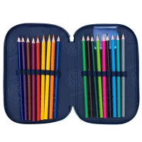 7. AstraBag Piórnik Trzykomorowy z Wyposażeniem AC31 Baby Deer 503024049