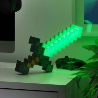 7. Minecraft Lampka Diamentowy Miecz 40 cm