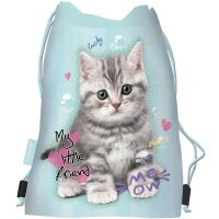 1. St.Majewski My Little Friend Worek na Obuwie Mint Kitty 668777