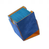 4. Gamegenic: Squire 100+ XL Convertible - Pudełko na Karty - Blue/Orange - Exclusive Line