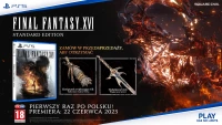 2. Final Fantasy XVI PL (PS5) + Naszywka!