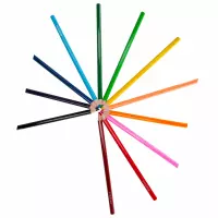 2. Starpak Kredki Ołówkowe 12 kolorów Unicorn 553553