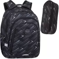 1. Zestaw 2el. CoolPack Drafter 3 Plecak Szkolny Blackboard F010921 + Piórnik F062921