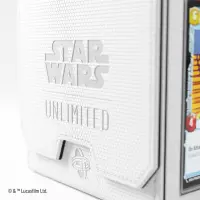 11. Gamegenic: Star Wars Unlimited - Deck Pod - Pudełko na Karty - Black/White