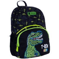 5. AstraBag Plecak Wycieczkowy AK300 T-Rex Neon 502023096