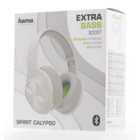 1. Hama Słuchawki Nauszne Bluetooth "Spirit Calypso" Białe