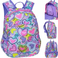 1. Coolpack Toby Plecak Szkolno-Wycieczkowy Pastel Heart F049832